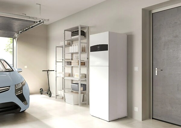 ARISTON - Pompe à chaleur Connecté Air / Eau monobloc Nimbus Compact M avec appoint électrique Ariston 5 kW Monophasé - large