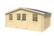 LASITAMAJA - ABRI BOIS ISOLA - 28MM - Surface HORS TOUT 20.36 m² - vignette