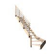 KORDO - Kit escalier NOSTRA 1/4 Tournant Gauche avec Garde-corps - vignette