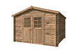 LASITAMAJA - ABRIS BOIS AURELY - Surface HORS TOUT 9.93 m² - AUTOCLAVE - vignette