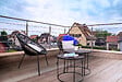 KORDO - Garde-corps inox INOCA pose à plat - L.240xl.13.4xH.102.7cm - vignette