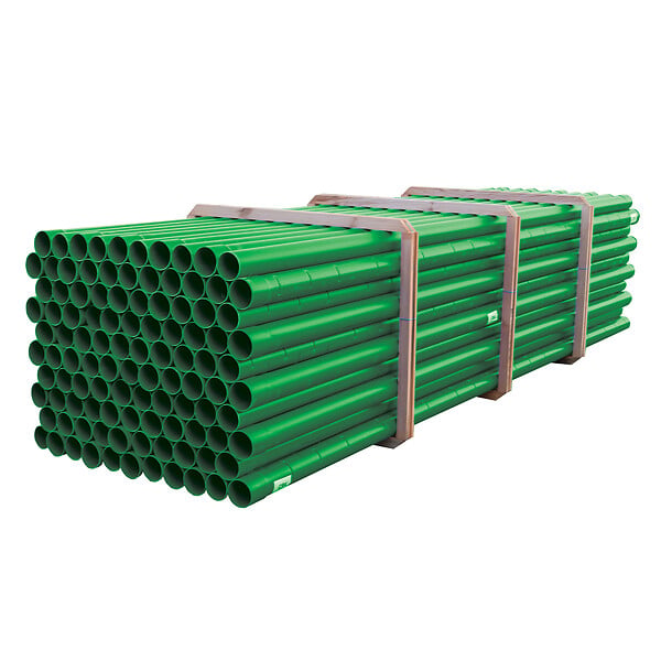 FITT - Tube PVC épandage CR4 bleu Diam.100 FITT TERRA VERT longueur 4m - large