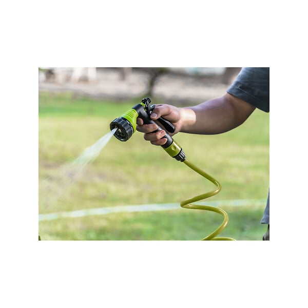 SUAN - Tuyau d'arrosage flexible - Kit complet avec accessoires - Longueur : 7,5m - large