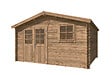 LASITAMAJA - Abri en bois Elma 28mm - Surface hors tout : 15.37m2 - vignette