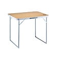 O'CAMP - Table de camping pliable 4 places - Forme valise - Dimensions : 80 x 60 x 70 cm - vignette