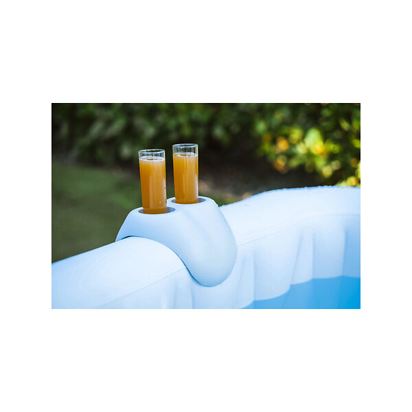 OSPAZIA - Porte gobelet pour spa gonflable - Dimensions : 23 x 23 x 20 cm - Compatible autres marques - large