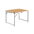 O'CAMP - Table de camping pliable 6 places - Forme valise - Dimensions : 120 x 60 x 70 cm - vignette