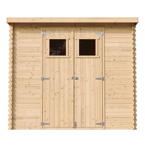 TIMBELA - TIMBELA M310 - Abri de jardin en bois - H200 x l239 x L142 cm / 2.63 m2 - large