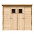 TIMBELA - TIMBELA M310 - Abri de jardin en bois - H200 x l239 x L142 cm / 2.63 m2 - vignette