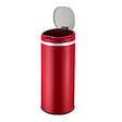 KITCHEN MOVE - Poubelle automatique inox SOHO rouge 42L - vignette