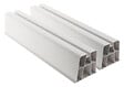 ZENITECH - Support de sol pour climatiseur - 90x80mm L.450mm - IP40 IK08 - Blanc - Zenitech - vignette