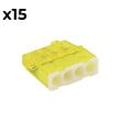 BLM - Sachet de 15 bornes 4 entrées - mini connex - Blm - vignette