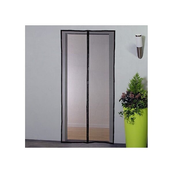 VOLET-MOUSTIQUAIRE - Moustiquaire Rideau magnétique pour Porte H220xL100 cm - large
