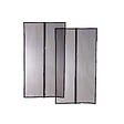 VOLET-MOUSTIQUAIRE - Lot de 2 moustiquaires magnétiques H220 cm x L 100 cm noir - vignette