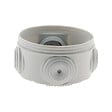 ZENITECH - Lot de 10 boîtes de dérivation IP55 Ø70x35mm - Gris - Zenitech - vignette