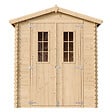 TIMBELA - Abri de jardin en bois - Stockage extérieur I196xL136xH218 cm/ 1.98 m2 - M367C - vignette