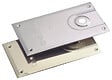 LCN - Plaque de pivot 701.01 pour série 86N finition inox - MUSTAD - 3050705105 - vignette
