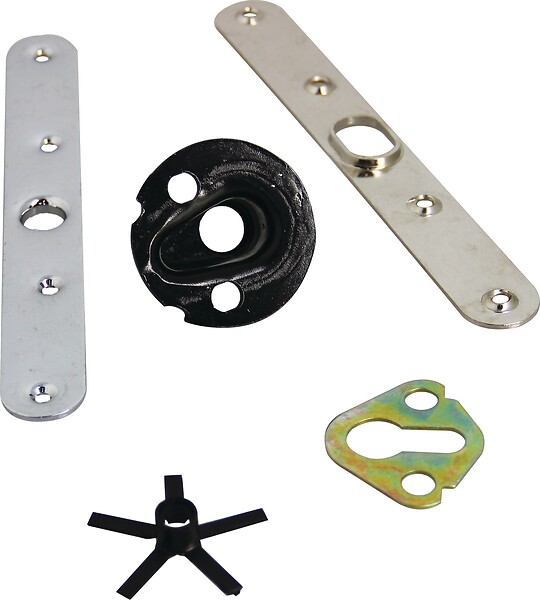 MUL-T LOCK - Plaque intérieur 265 avec déco marron - MUL T LOCK - COLOPLAQUEINTMAXX - large