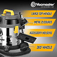 VACMASTER - Aspirateur eau et poussières 1600W - 20L inox - 27 Kpa avec prise intégrée - vignette