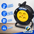 I-WATTS PRO - Enrouleur électrique 4 prises 25M - 3g1.5 - HO5 - vignette