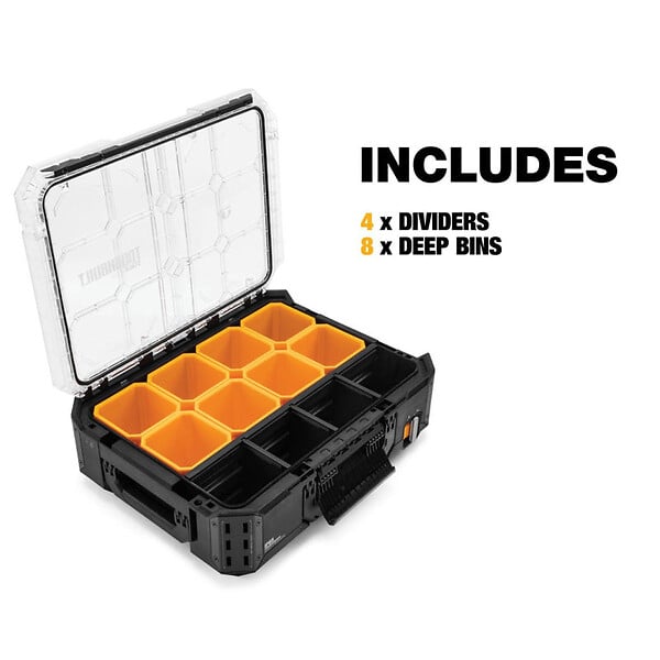 TOUGHBUILT INDUSTRIES - Organiseur profond StackTech TOUGHBUILT TB-B1-O-30-BEA - large