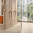 WEDI - Receveur de douche à carreler 140 x 100 Fundo Primo écoulement centré + bonde horizontale + kit d'étanchéité + colle 320 - vignette