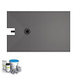 WEDI - Receveur à carreler 160 x 100 cm Fundo Plano, bonde intégrée + kit d'étanchéité - vignette