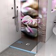 WEDI - Receveur à carreler 160 x 100 cm Fundo Plano, bonde intégrée + kit d'étanchéité - vignette