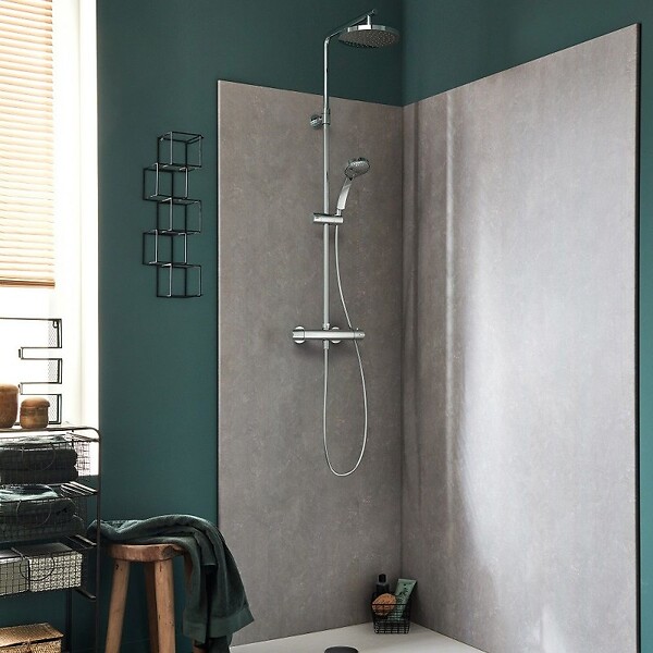 JACOB DELAFON - Colonne de douche Simone + nettoyant Briochin - large