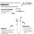 JACOB DELAFON - Colonne de douche encastrée thermostatique Modulo - vignette
