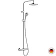 HANSGROHE - Colonne de douche thermostatique Vernis Blend 200 Green chromé - vignette