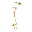 DURAVIT - Colonne de douche thermostatique MinusFlow doré poli - vignette