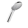 DURAVIT - Pommeau de douche Universal 11 cm 3 jets chromé blanc - vignette