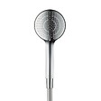 DURAVIT - Pommeau de douche Universal 11 cm 3 jets chromé blanc - vignette