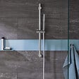 GROHE - Pack douchette 1 jet Vitalio Get Stick + Flexible 1500 chromé + Support pour douchette - vignette