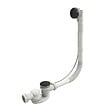 JACOB DELAFON - Vidage baignoire extra plat câble long (1m) noir mat - vignette