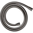HANSGROHE - Flexible de douche 1,25 m Isiflex noir chromé brossé - vignette