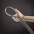 HANSGROHE - Flexible de douche 1,25 m Isiflex noir chromé brossé - vignette