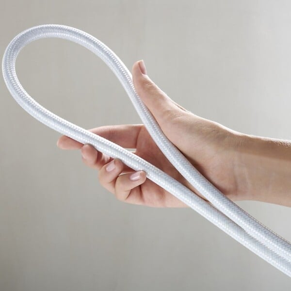 HANSGROHE - Flexible de douche Designflex 160 cm blanc mat - large