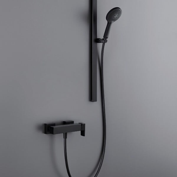 DURAVIT - Flexible de douche Universal 160 cm noir mat - large