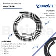 DURAVIT - Flexible de douche Universal 160 cm noir mat - vignette