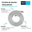 GROHE - Flexible de douche Quickfix VitalioFlex 200 cm chromé - vignette