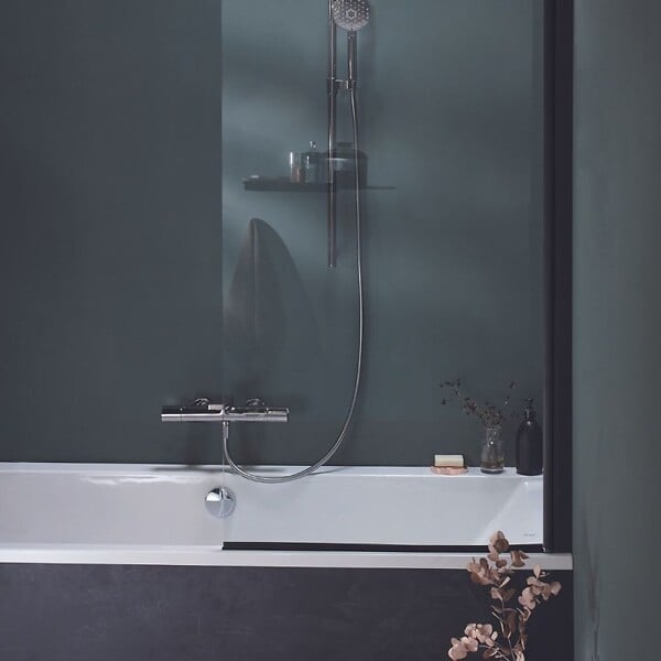 JACOB DELAFON - Baignoire bain douche Struktura compacte Acrylique renforcé 170 x 70 - large
