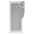 IDEAL STANDARD - Ideal Standard Tablier baignoire frontal 1700 mm asymétrique Connect Air blanc - vignette