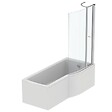 IDEAL STANDARD - Ideal Standard Tablier baignoire frontal 1700 mm asymétrique Connect Air blanc - vignette