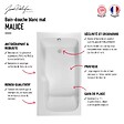 JACOB DELAFON - Baignoire bain douche Malice antidérapante + nettoyant 170 x 90 version droite - vignette