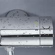 GROHE - Robinet bain thermostatique Grohe Grohtherm + Ensemble de douche Grohe Rainshower - vignette