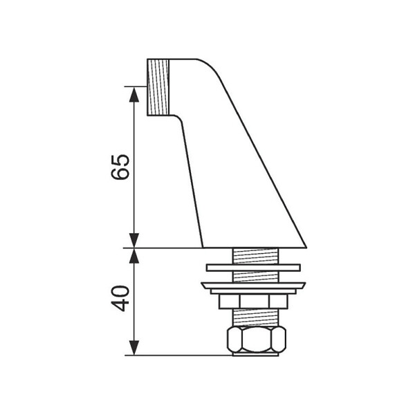 GROHE - Mitigeur baignoire thermostatique Precision Get + Colonnettes Luxe chromé - large