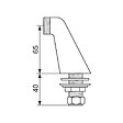 GROHE - Mitigeur baignoire thermostatique Precision Get + Colonnettes Luxe chromé - vignette