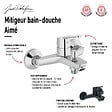 JACOB DELAFON - Mitigeur bain-douche Aimé noir - vignette